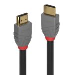 Cablu Lindy 7.5m High Speed HDMI, latime de banda suportata 10.2Gbps, rezolutie maxima 4096x2160@60Hz 4:2:0 8bit,  Anthra