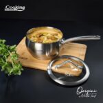 CASEROLA INOX+ CAPAC 16X9 CM, 1.8 L, NICOLAI TAND, ORIGINI, COOKING BY HEINNER - Image 4