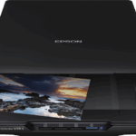 EPSON V39II Perfection A4 scanner, Tip scanner: Flatbed, Rezolutie: 4.800 DPI x 4.800 DPI, dimensiuni scanare: 216 x 297mm, Formate hartie: A4 (21.0x29.7 cm), Color Depth: Input: 48 Bits Color , Output: 24 Bits Color, Senzor: CIS, Sursa lumina: LED, Format fisiere: BMP, JPEG, TIFF, multi-TIFF, PDF