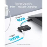 Docking station ANKER PowerExpand, USB Type-C, 100W, Gri, 2 ani Garantie - Image 3