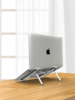 Suport laptop Serioux, SRXNCPU2, material aluminiu, dimensiune deschisă: 190x250x4mm,dimensiune pliată: 60 x 250 x 4mm, grosime: 4mm, greutate: 180g, dimensiune compatibilă:  până la 15.6 ", culoare argintiu, 4 unghiuri ajustabile - Image 12