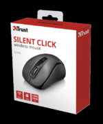 Mouse Wireless Trust Siero Silent, 2400 dpi, Negru - Image 7