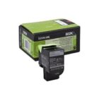 Toner Lexmark 80C20KE, black, 1 k, CX510de, CX410de, CX410e,CX510dhe, CX510dthe, CX410dte, CX310dn, CX310n.