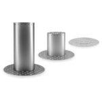 Stalp / bolard retractabil restrictionare acces auto Motorline MPIE10/400, 24 VDC, inox - Image 4