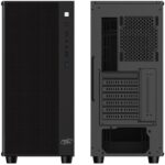 Carcasa DEEPCOOL Matrexx 55 Mesh, RGB, Mid Tower, Black - Image 5