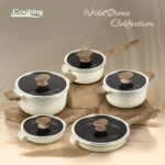 CASEROLA ALUMINIU+CAPAC 18x9 CM, WILD STONE, COOKING BY HEINNER - Image 4