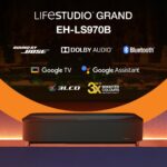 Epson Proiector Lifestudio Grand Plus EH-LS970B - Metallic black, Tehnologie 3LCD, LCD 0.62", 4000 Lumeni, Rezolutie: 4K, Aspect: 16:9, contrast: 5.000.000 : 1, Sursa lumina: Laser, Durata viata: 20.000 ore, Refresh rate: 384 Hz - 480 Hz, Suport HDR, Dimensiune ecran: 80 inchi - 150 inchi, Focus - Image 5