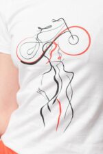 TSHIRT CASUAL F DOAMNA CU... WHITE-L - Image 6