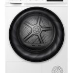 Uscator de rufe HEINNER HHPD-HMY80IVFC+++, 8 kg, Inverter, Clasa: C, Alb