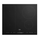 Plita inductie Beko HII64500UFT, 4 arzatoare, 7.4 kw, Negru