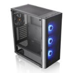 Carcasa Thermaltake V200 TG RGB, Mid Tower, Black - Image 4