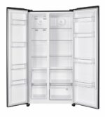 Side by Side HEINNER HSBS-HM532NFBKE++, No Frost, 532 L, Clasa E, Negru - Image 2