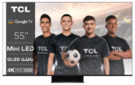 Televizor Smart QLED TCL 55C845 139,7 cm (55") 4K Ultra HD Wi-Fi Negru