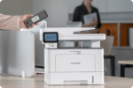 Multifunctional PANTUM BM5220ADW MONO, Dimensiune A4, Functi: Printare, Scanare, Copiere, Duplex automat, Viteza printare: 42ppm, 1200x1200 dpi, Limbaje printare: PCL5e, PCL6, PS, GDI, Procesor: 1.2 GHz, Memorie: 1GB RAM, Touchscreen 3.5", NFC, Viteza copiere: 42ppm, DADF 50 coli, numar copii max:99 - Image 3