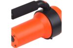 Lanterna LED de mana Ledvance Spotlight, 3W + 1W COB, 300 lm, lumina rece (6500K), 4 moduri de iluminare, acumulator Li-Ion 2x1200mAh, IP20, cablu incarcare USB inclus, Portocaliu/Negru - Image 6