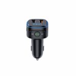Modulator FM Serioux ABFM46, Bluetooth 5.0 , raza actiune de până la 5 m, voltaj intrare: 1x DC 12V/24V, 2 porturi USB: 1 X USB QC3.0 1 x USB audio (pana la 32 GB), format muzica: MP3/WMA/WAV, frecvența FM: 87.5MHz - 108.0MHZ , microfon incorporat, functii:răspunde/respinge/handsfree/reapelare