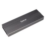 Rack extern SPACER, pt. SSD M.2 PCIe NVME, interfata PC USB 3.1 Type C, Striat, aluminiu, negru