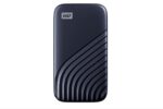 SSD extern WD My Passport, 2 TB, USB 3.2 Gen 2, Albastru