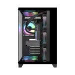 Carcasa 1STPLAYER Gaming MV8 Cube Tower NEGRU - Image 6