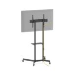 Stand TV Akai ST3670, compatibil pentru ecrane cu dimensiuni cuprinse intre 37" și 70”, VESA 600x400, inclinare +12° ~ -12°, interval inaltime 108mm (4.3"), negru