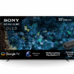 Televizor Sony BRAVIA OLED 55A80L, 139 cm, Smart Google TV, 4K Ultra HD, 100 Hz, Clasa G