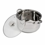 SEMIOALA INOX+CAPAC,  26x14,5 CM, 7 L, MYRA,  COOKING  BY HEINNER - Image 2