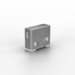 Adaptor USB Locks Lindy, 10 USB, alb