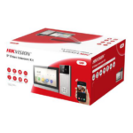 KIT VIDEOINTERFON IP WIFI 1FAMILIE 4MP higher resolution with 150° viewing angle 2 locks control Multiple unlocking methods: Card, Bluetooth, Hik-Connect, indoor station Video recording and playback via indoor station or door station Standard PoE power supply Including: DS-KH8380-WTE1 x1