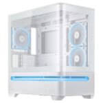 Carcasa ASUS Prime AP202 ARGB, Mini Tower, White