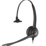 Casti Mono-casca Axtel Elite HDvoice mono NC, Cu fir, noise-canceling, Negru