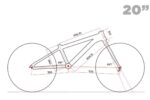 BICICLETA PEGAS MINI DRUMET 20'' NEGRU VERDE - Image 10