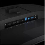 Monitor Gaming Gigabyte M32QC 31.5", VA, 2560 x 1440 (QHD), Non-glare, Brightness, 350 cd/m2 (TYP), Contrast Ratio:3000:1, Viewing Angle: 178° (H)/178°(V), Display Colors: 8 bits, Response Time: 1ms (MPRT), Refresh Rate: 165Hz/OC 170Hz, Flicker-free. - Image 5