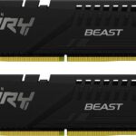 Memorie RAM Kingston FURY Beast, 16GB DDR5, 6000MHz, CL30