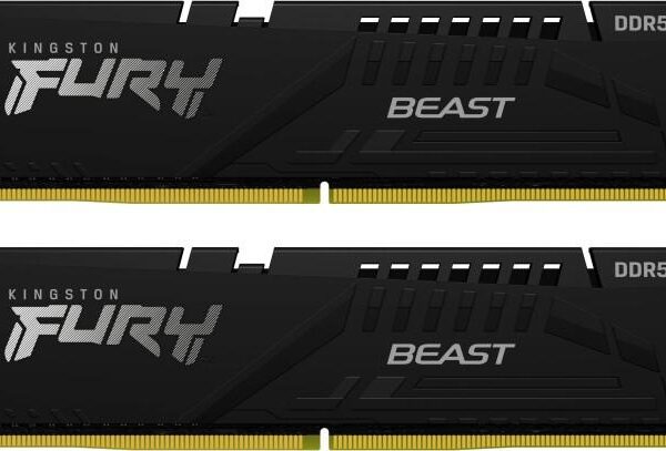 Memorie RAM Kingston FURY Beast, 16GB DDR5, 6000MHz, CL30