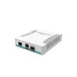 MIKROTIK Cloud Router Switch 106-1C-5S, 1* CPU core count, RAM: 128 MB ,Flash Storage: 16 MB, 1* Ethernet Combo ports, 5* SFP ports. Serialport: RJ45