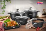 SEMIOALA ALUMINIU TURNAT 32x14.5CM, 11.6 L, CLASSIC, VANORA HOME - Image 5