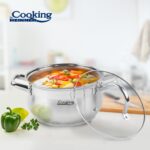 SEMIOALA INOX+CAPAC, 20 X 11.5 CM, 3.6 L, AMIRA, COOKING BY HEINNER - Image 4