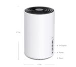 TP-Link AXE5400 home mesh Wi-Fi 6E System, Tri-Band, Deco XE75(3-pack);  Standarde Wireless: IEEE 802.11ax 6 GHz, IEEE 802.11ax/ac/n/a 5 GHz, IEEE 802.11ax/n/b/g 2.4 GHz, viteza WIFI: 6 GHz: 2402 Mbps (802.11ax, HE160), 5 GHz: 2402 Mbps (802.11ax, HE160), 2.4 GHz: 574 Mbps (802.11ax), acoperire- - Image 2