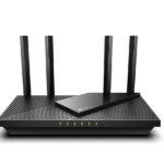 TP-Link Wireless Router, ARCHER AX55 ;WI-FI 6 ,dual band AX3000 5 GHz: 2402 Mbps (802.11ax), 2.4 GHz: 574 Mbps(802.11ax), Standard and Protocol: IEEE 802.11ax/ac/n/a 5 GHz, IEEE 802.11ax/n/b/g 2.4 GHz4 x Antene Externe fixe, 1× Port WAN/LAN Gigabit, 4× Porturi LAN Gigabit, 1× Port USB 3.0.