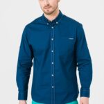 CAMASA CASUAL BARBATI LIGHT NAVY S