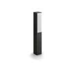 Stalp LED pentru exterior Philips STRATOSPHERE, 3.8W, 800 lm, lumina calda (2700K), IP44, 420x60x76mm, Antracit - Image 2