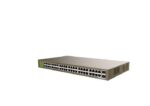 Switch IP-COM G1050F, standarde retea: IEEE 802.3, IEEE 802.3u, IEEE 802.3x, IEEE 802.3ab, IEEE 802.3z, interfata: 48 x 10/100/1000 RJ45, 2 x SFP 1000 Mbps, dimensiuni: 440 mm x 240 mm x 44 mm, carcasa metal, fara ventilator, capacitate: 100Gbps, buffer: 12mb. - Image 3