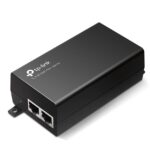 TP-Link, PoE+ Injector, TL-POE160S, Standarde si protocoale: IEEE802.3i, IEEE802.3u, IEEE802.3ab, IEEE802.3af, IEEE802.3at, interfata: 1 10/100/1000Mbps RJ45 data-in port, 1 10/100/1000Mbps RJ45 power+data-out port, Dimensiuni: 125 × 59.4 × 36.8 mm.