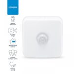 Senzor miscare WiZ Connected 120°, compatibil cu gama WiZ, 2xAA, IP20 ,zona detectare 3m, distanta control 15m