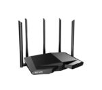 Wireless Router Tenda, RX27PRO;  AXE5700, TRI-Band Gigabit Wi-Fi 6 Router, Standarde si protcoale: IEEE802.3, IEEE802.3u,IEEE802.3ab, interfata: 1*10/100/1000Mbps WAN port, 3*10/100/1000Mbps LAN ports, 5 x Antene externe, Dimensiuni: 261*168*60mm, Viteza wireless: 6GHz:Up to 2402Mbps, 5GHz:Up to
