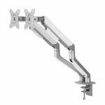 Suport 2 monitoare Serioux MM63-C024, arc cu gaz, compatibilitate dimensiune ecran 17"-32",  greutate maximă suportata: (per ecran): 2~ 9kg, VESA: 75x75, 100x100, inclinare: +55°~-55°, pivotare: +90°~-90°, rotația ecranului: +180°~-180° - Image 4