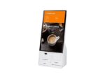Kiosk interactiv Samsung KM24A, include imprimanta si cititor de cod QR/barcode (display + connection box); nu include POS; se poate instala pe stand optional - Image 2