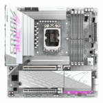 Placa de baza Gigabyte B860M AORUS ELITE WIFI6E ICE, Socket 1851, DDR5, Micro-ATX - Image 2