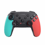 Controller wireless Trust Muta pentru consola Nintendo Switch, 15 butoane, controale: A, B, X, Y, L1, L2, L3, R1, R2, R3, reset, 8-way, start, select, d-input, multicolor