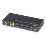 Lindy 150m Cat.6 HDMI 4K60, IR & RS-232 HDBaseT Extender  Description  Distributes HDMI resolutions up to 150m over Cat.6 network cable via HDBaseT & Long Reach technology Supports HDMI 18G resolutions up to 4K 3840x2160@60Hz 4:4:4, with additional support for HDR RS-232, CEC pass-through and - Image 3